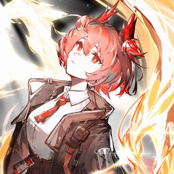 This is a pixiv picture whose title is 明日方舟同人图.