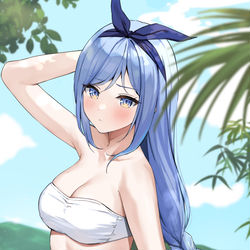This is a pixiv picture whose title is Summer Minah.