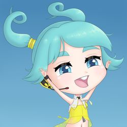 This is a pixiv picture whose title is Mini Yellow.