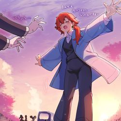 This is a pixiv picture whose title is 宝石の日々.