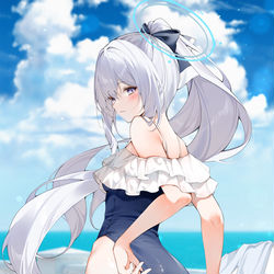 This is a pixiv picture whose title is ミヤコ.