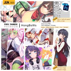 This is a pixiv picture whose title is Jun 2023.