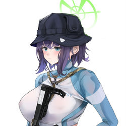 This is a pixiv picture whose title is サキ🔫.