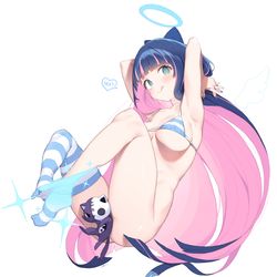 This is a pixiv picture whose title is Stocking.
