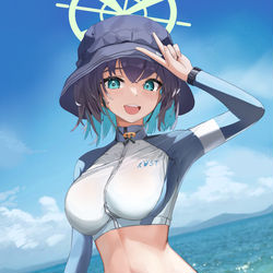 This is a pixiv picture whose title is 空井サキ.