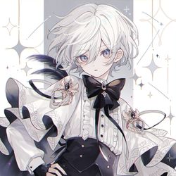 This is a pixiv picture whose title is 星編みの蚕.