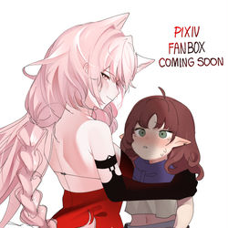 This is a pixiv picture whose title is 곧 팬박스 오픈합니다.