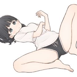 This is a pixiv picture whose title is (´ω｀).