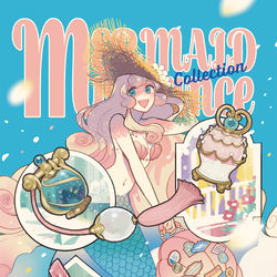 This is a pixiv picture whose title is 🧜‍♀️🐚✨.