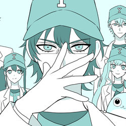 This is a pixiv picture whose title is にじ甲2023.