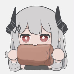 This is a pixiv picture whose title is Meat.