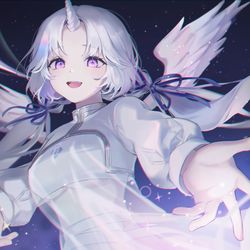 This is a pixiv picture whose title is 純角ユニ.