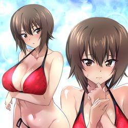 This is a pixiv picture whose title is まほビキニ.