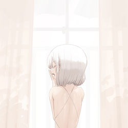 This is a pixiv picture whose title is あくび.