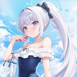 This is a pixiv picture whose title is ミヤコ.