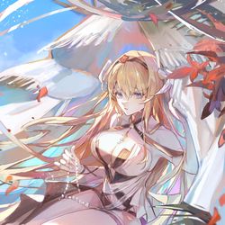 This is a pixiv picture whose title is 泳装琴柳.