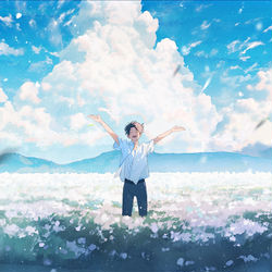 This is a pixiv picture whose title is イベリス.