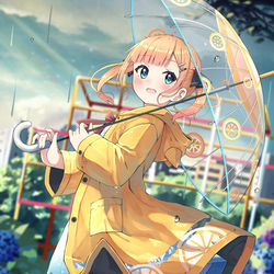 This is a pixiv picture whose title is 「梅雨上がりのそら」.