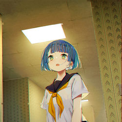 This is a pixiv picture whose title is Level 0 「ここは…どこ…？」.