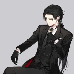 This is a pixiv picture whose title is 正装ルカ.
