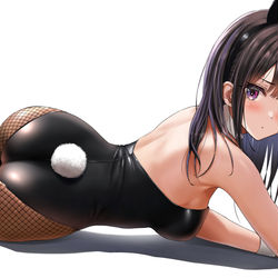 This is a pixiv picture whose title is バニーちゃんコス.