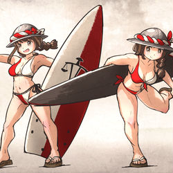 This is a pixiv picture whose title is Bikini's Day!!!.