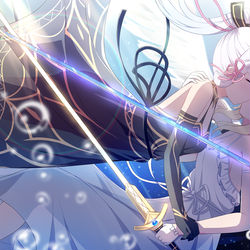 This is a pixiv picture whose title is 荧鹭-天堂坠落-沉溺.