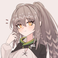 This is a pixiv picture whose title is ポニテユスティナ.