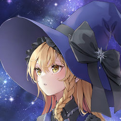 This is a pixiv picture whose title is Make a Wish Upon a Star.