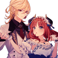 This is a pixiv picture whose title is Shall we dance？.