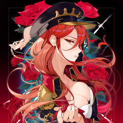 This is a pixiv picture whose title is 時子様.