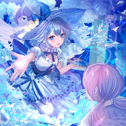 This is a pixiv picture whose title is 夏を連れてくるお絵描き魔女.
