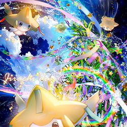 This is a pixiv picture whose title is ジラーチの日.