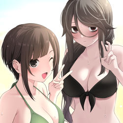This is a pixiv picture whose title is 夏を楽しむ（？）くらい子.