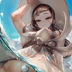 This is a pixiv picture whose title is ”13時11分　気温31度　実家付近”.