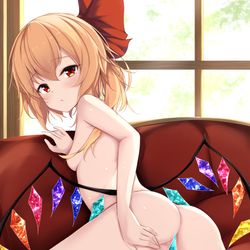 This is a pixiv picture whose title is 後ろフラン。.