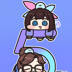 This is a pixiv picture whose title is 5주년.