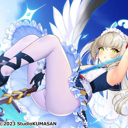 This is a pixiv picture whose title is ティンクルスターナイツ　ナミエル.