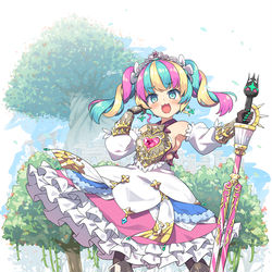 This is a pixiv picture whose title is 世界樹の迷宮.