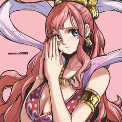 This is a pixiv picture whose title is しらほし姫　アラバスタ衣装.
