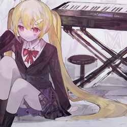 This is a pixiv picture whose title is それでも音楽のせいにして生きてる/こころ星.