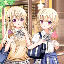 This is a pixiv picture whose title is 暑い.