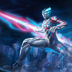 This is a pixiv picture whose title is ウルトラマンブレーザー.