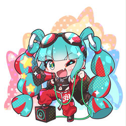 This is a pixiv picture whose title is 正義のミニヒーロー ただいま参上！！！✨📢👓.