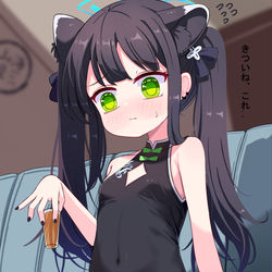 This is a pixiv picture whose title is strong drink.