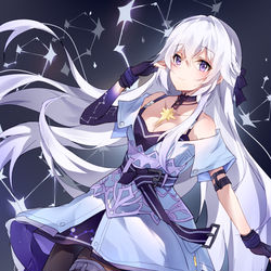 This is a pixiv picture whose title is 星绘.