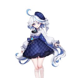 This is a pixiv picture whose title is フリーナ私服ver..