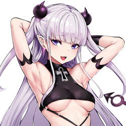 This is a pixiv picture whose title is ロリエロサキュバス2.
