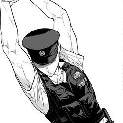 This is a pixiv picture whose title is セクシーなお巡りさん達.