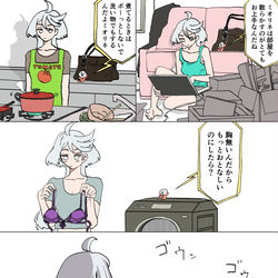 This is a pixiv picture whose title is 小姑エリクトとミオリネの仲良しコンビ！.
